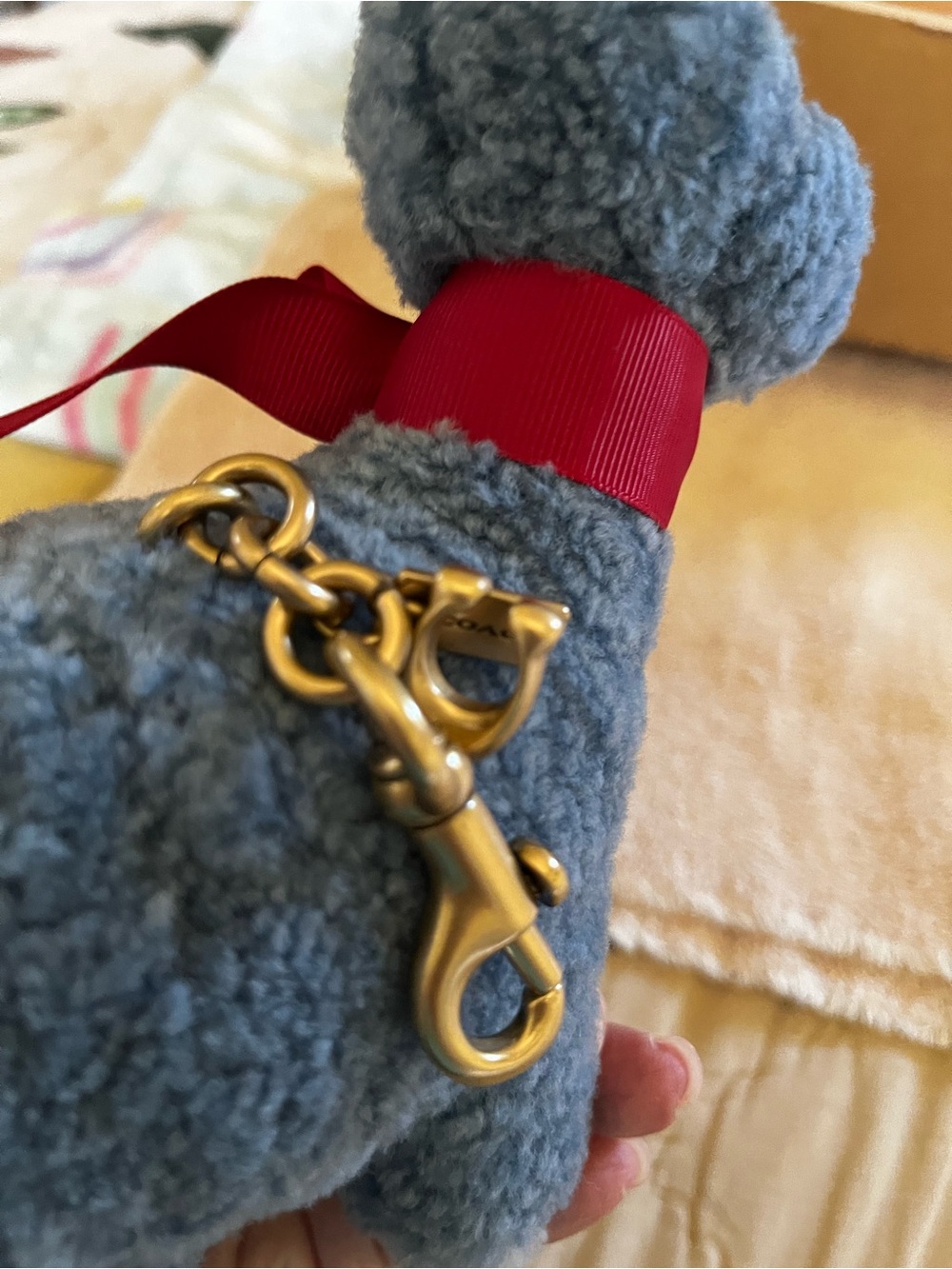 Coach Blue Dinosaur Buddy From Tenth Anniversary Of Rexy - Picture 3 of 16